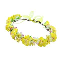 Blumenstirnbänder für Damen, Brautschmuck, Blumenkranz, perfektes Geschenk, geeignet für verschiedene Anlässe, Hochzeitszeremonien von TEBI