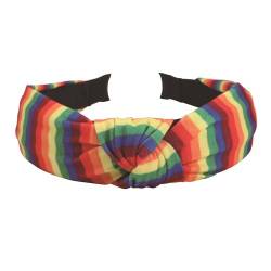 LGBTQ Regenbogen-Stirnbänder für Damen, Haarband, Kopfbedeckung, niedliches Outdoor-Haar-Accessoire, Haarband von TEBI