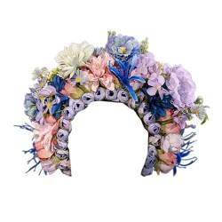Stylisches Blumen-Haarband, Haarschmuck, chinesische Blume, Haarschmuck für Fotoshootings und traditionelle Kostüme, chinesisches Stirnband von TEBI