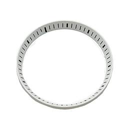 TECKEEN Chapter Rings Uhrengehäuse Teile für NH35 NH36 Uhrwerk 42 mm Uhrengehäuse, White von TECKEEN