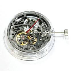 TECKEEN China machte automatische mechanische Skelett-Uhrwerk für Möwe TY2809, Schwarz von TECKEEN
