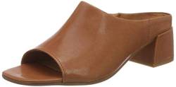 Ten Points Damen 479021 Peeptoe Sandalen, Braun (Cognac 319) von TEN POINTS