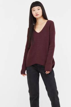 Cotton V-Neck Sweater, Baumwolle von TENTREE