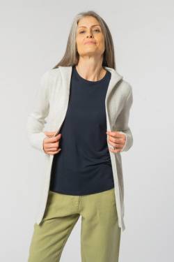 Ivy Cardigan aus TENCEL™ & Bio Baumwolle, Holzfaser von TENTREE