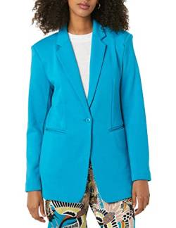 TEREA Blazer für Damen, Amora French Terry, Emaille-Blau, Größe XXL Große Größen von TEREA