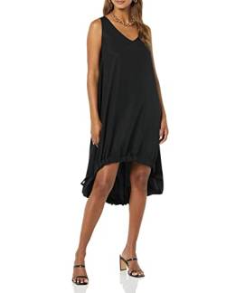 TEREA Brielle Mini-Tankkleid für Damen, verstellbarer Saum, Schwarz, Größe XS von TEREA