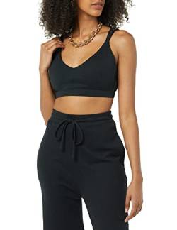 TEREA Yara Bralette für Damen, mit Schnürung hinten, Schwarz, Größe M von TEREA