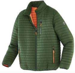 TERRAX WORKWEAR Herren Steppjacke (DE/NL/SE/PL, Alphanumerisch, 5XL, Regular, Regular, forstgrün/orange) von TERRAX WORKWEAR