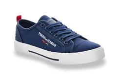 TERRE DE MARINS Damen Sisto Sneaker, Marineblau, Rot, 38 EU von TERRE DE MARINS