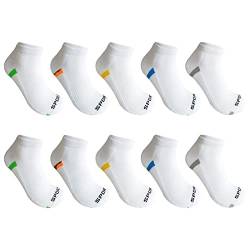 6 oder 12 Paar THERMO Sport Sneaker Socken Herren Damen Sportsocken Frotteesohle Baumwolle (Lager 55, 12 Paar, 43-46) von TEXEMP