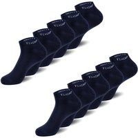 TEXEMP Sneakersocken 10 Paar Sneaker Socken Damen & Herren Baumwolle Freizeit Sport Kurz (Packung, 10-Paar, 10 Paar) Robust & Langlebig von TEXEMP