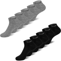 TEXEMP Sneakersocken 10 Paar Sneaker Socken Damen & Herren Baumwolle Freizeit Sport Kurz (Packung, 10-Paar, 10 Paar) Robust & Langlebig von TEXEMP