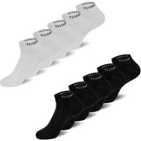 TEXEMP Sneakersocken 10 Paar Sneaker Socken Damen & Herren Baumwolle Freizeit Sport Kurz (Packung, 10-Paar, 10 Paar) Robust & Langlebig von TEXEMP