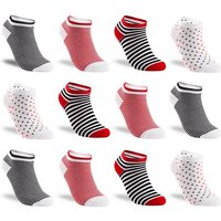 TEXEMP Sneakersocken 6, 12, 18 Paar Damen Sneaker Socken Kinder Baumwolle Freizeit Sport (Packung, 18-Paar) 90% Baumwolle von TEXEMP