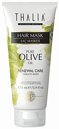 Thalia Natural Beauty Haarmaske 175 ml (Olivenöl & Macadamia Butter Haarmaske) von THALIA