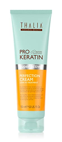 Thalia Pro Keratin Perfection Cream 150ml, nährt, stärkt, glättet, optimale Pflege, gegen fliegende Haare, leicht kämmbar, schützt vor Hitze von THALIA