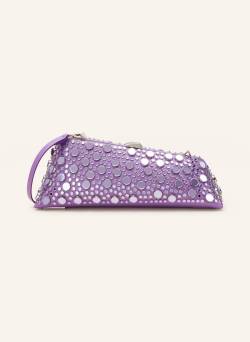 The Attico Clutch Long Night lila von THE ATTICO