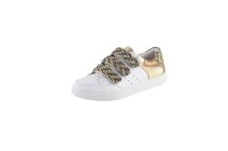 THE DIVINE FACTORY Damen UGA Sneaker, Rafia, 40 EU von THE DIVINE FACTORY