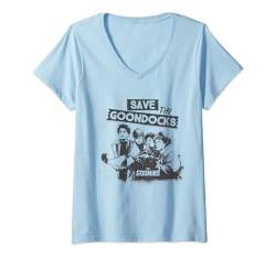 The Goonies Save The Goondocks T-Shirt mit V-Ausschnitt von THE GOONIES