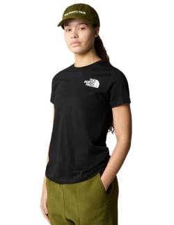 THE NORTH FACE - Damen Half Dome T-Shirt - Slim Fit T-Shirt Kurzarm - TNF Black, M von THE NORTH FACE