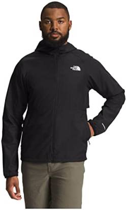 THE NORTH FACE Herren Flyweight Kapuzenjacke, TNF Schwarz, 3XL von THE NORTH FACE