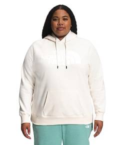 The North Face Damen Half Dome Pullover Hoodie Sweatshirt (Standard und Übergrößen), Gardenia White/TNF White, X-Small von THE NORTH FACE