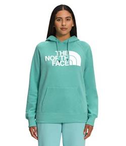 The North Face Damen Half Dome Pullover Hoodie Sweatshirt (Standard und Übergrößen), Wasabi/TNF weiß, XX-Large von THE NORTH FACE