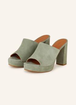 Thea Mika Plateau-Mules Greta gruen von THEA MIKA