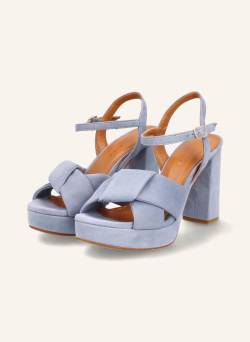 Thea Mika Plateau-Sandalen blau von THEA MIKA