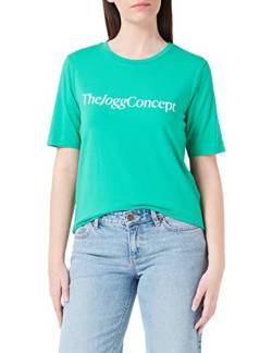 THEJOGGCONCEPT Damen JCSIMONA Logo Tshirt T-Shirt, 165938/Mint, M von THEJOGGCONCEPT