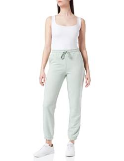 THEJOGGCONCEPT JCSafine Damen Hose Sweatshose Sporthose Jogginghose mit Kordeln Regular Fit, Größe:L, Farbe:Frosty Green (155706) von THEJOGGCONCEPT