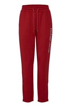 THEJOGGCONCEPT JCSima Damen Hose Sweatshose Sporthose Jogginghose mit Kordeln und Print Regular Fit High Waist, Größe:L, Farbe:Salsa Mix (201530) von THEJOGGCONCEPT