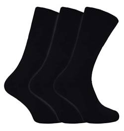 THMO Thermo Socken Bambus für Winter Herren und Damen | Warm Schwarz Thermosocken (37-42, Schwarz) von THMO