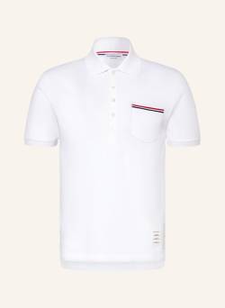 Thom Browne. Piqué-Poloshirt weiss von THOM BROWNE.