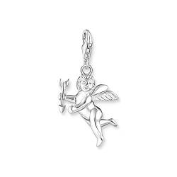 THOMAS SABO Damen Charm-Anhänger Amor Engel Silber 925 Sterlingsilber 0001-001-12 von THOMAS SABO