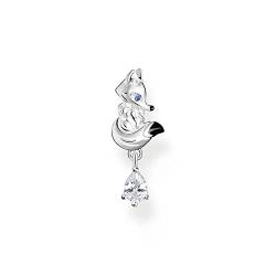 THOMAS SABO Einzel Ohrstecker Fuchs mit weißem Stein von THOMAS SABO