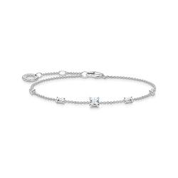 Thomas Sabo Armband mit weißen Steinen silber 925 Sterlingsilber A2059-051-14 von THOMAS SABO