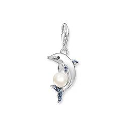 Thomas Sabo Charm-Anhänger Delfin mit Perle 925 Sterlingsilber 1889-664-7 von THOMAS SABO