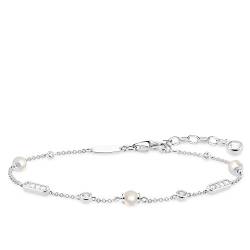 Thomas Sabo Damen Armband Zirkonia Perle 925 Sterling Silber A1919-167-14-L19v von THOMAS SABO