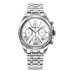 Thomas Sabo Damen Armbanduhr Divine Chrono Chronograph Quarz Edelstahl WA0253-201-201-38 MM von THOMAS SABO