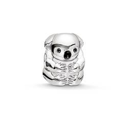 Thomas Sabo Damen-Bead Koalabär Karma Beads 925 Sterling Silber schwarz Zirkonia schwarz K0195-041-11 von THOMAS SABO