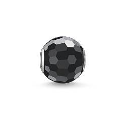 Thomas Sabo Damen Bead Obsidian facettiert Karma Beads 925 Sterling Silber K0003-023-11 von THOMAS SABO