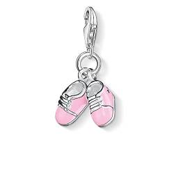 Thomas Sabo Damen-Charm-Anhänger Babyschuhe Geburt Charm Club 925 Sterling Silber pink 0820-007-9 von THOMAS SABO