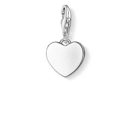 Thomas Sabo Damen Charm-Anhänger Herz Charm Club 925 Sterling Silber 0766-001-12 von THOMAS SABO