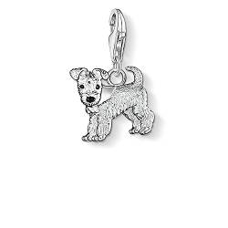 Thomas Sabo Damen Charm-Anhänger Hund Charm Club 925 Sterling Silber 0841-007-12 von THOMAS SABO