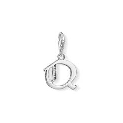 Thomas Sabo Damen-Charm-Anhänger Q Buchstabe Silber Charm Club 925 Sterling Silber 1597-643-21 von THOMAS SABO