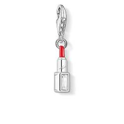 Thomas Sabo Damen Charm-Anhänger Roter Lippenstift Charm Club 925 Sterling Silber 1801-041-27 von THOMAS SABO