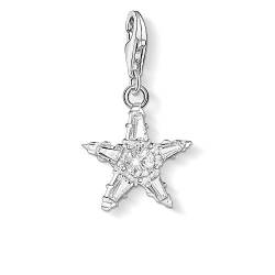 Thomas Sabo Damen Charm-Anhänger Stern 925 Sterling Silber 1804-051-14 von THOMAS SABO