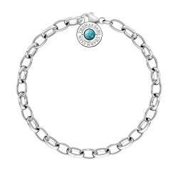 Thomas Sabo Damen Charm Armband 925 Sterling Silber ,16cm (14.5cm + 1.5cm locket länge ) von THOMAS SABO