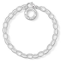 Thomas Sabo Damen Charm-Armband Classic Charm Club 925 Sterling Silber X0032-001-12 von THOMAS SABO